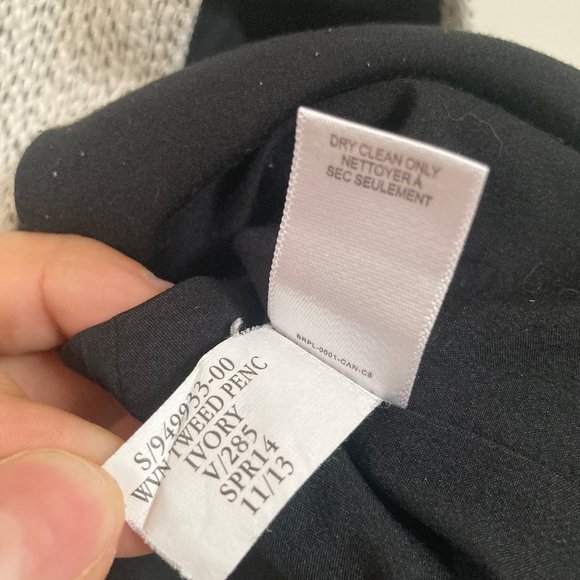 Banana Republic tweed pencil skirt - Picture 4 of 6